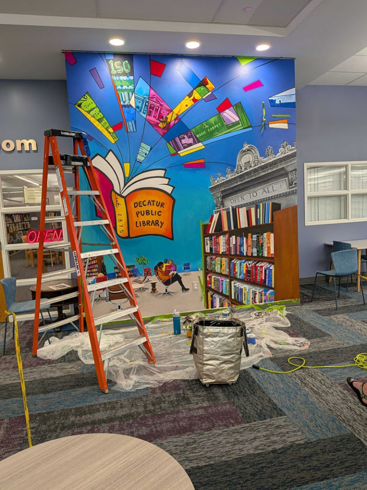 Decatur Public Library Mural